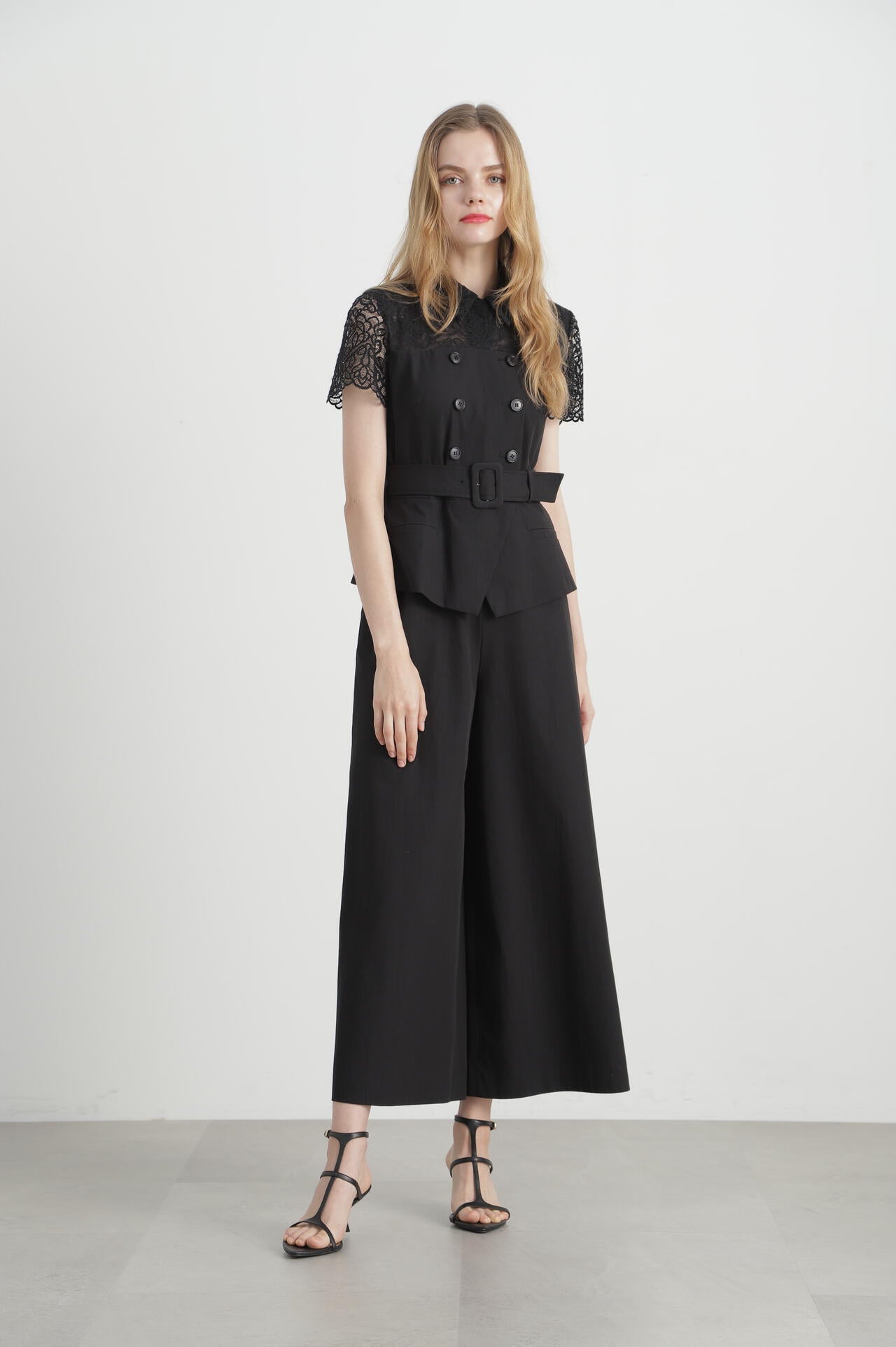 レースコンビジャンプスーツ | PINKY&DIANNE（ピンキー&ダイアン