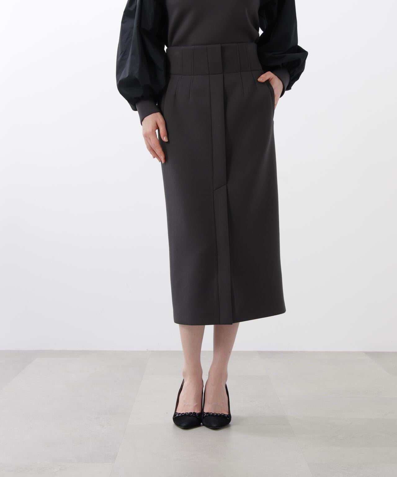 ハイウエストダンボールミディスカート | PINKY&DIANNE（ピンキー