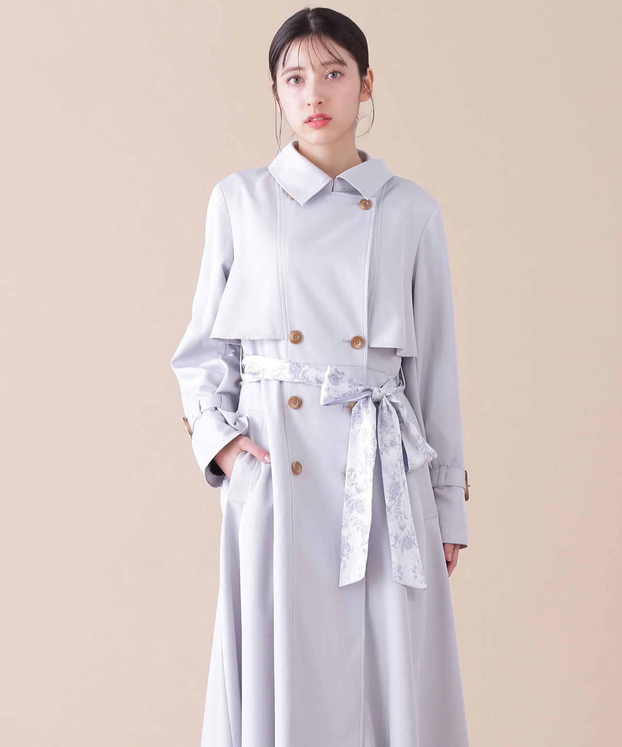 スカーフ付きドレストレンチコート | JILL by JILL STUART（ジル バイ