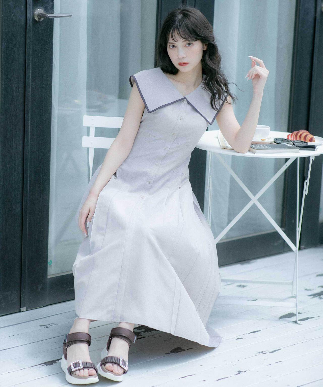 ビッグカラーワンピース | JILL by JILL STUART（ジル バイ ジル