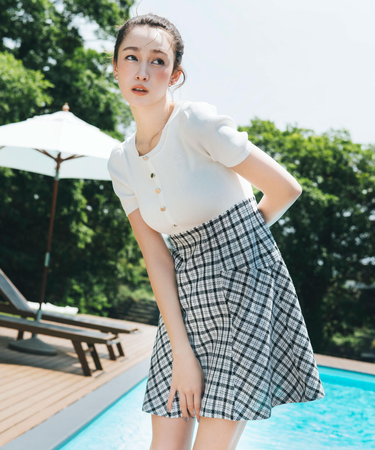 チェックドッキングミニワンピース | JILL by JILL STUART（ジル バイ