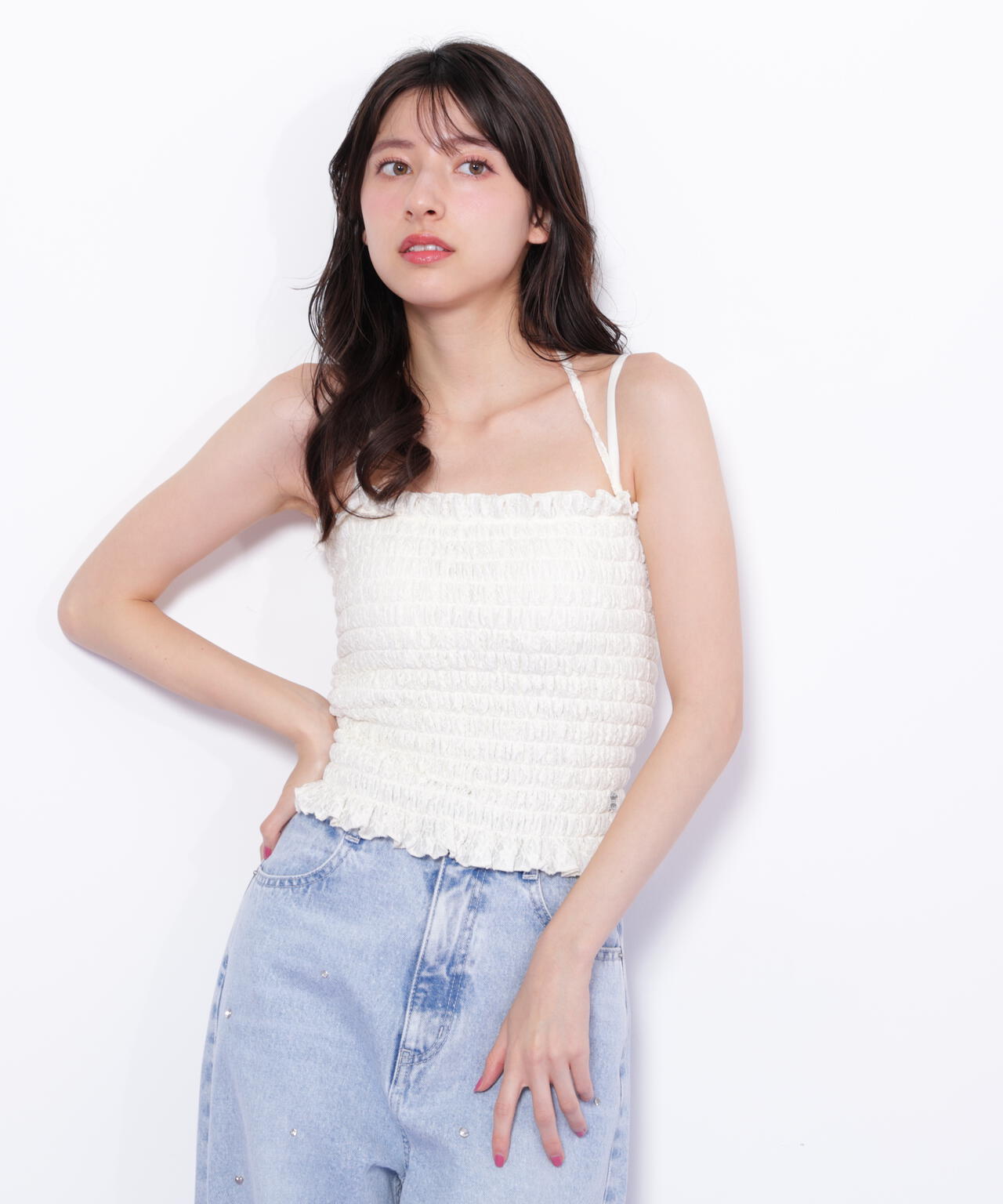 シャーリングキャミソール | JILL by JILL STUART（ジル バイ ジル