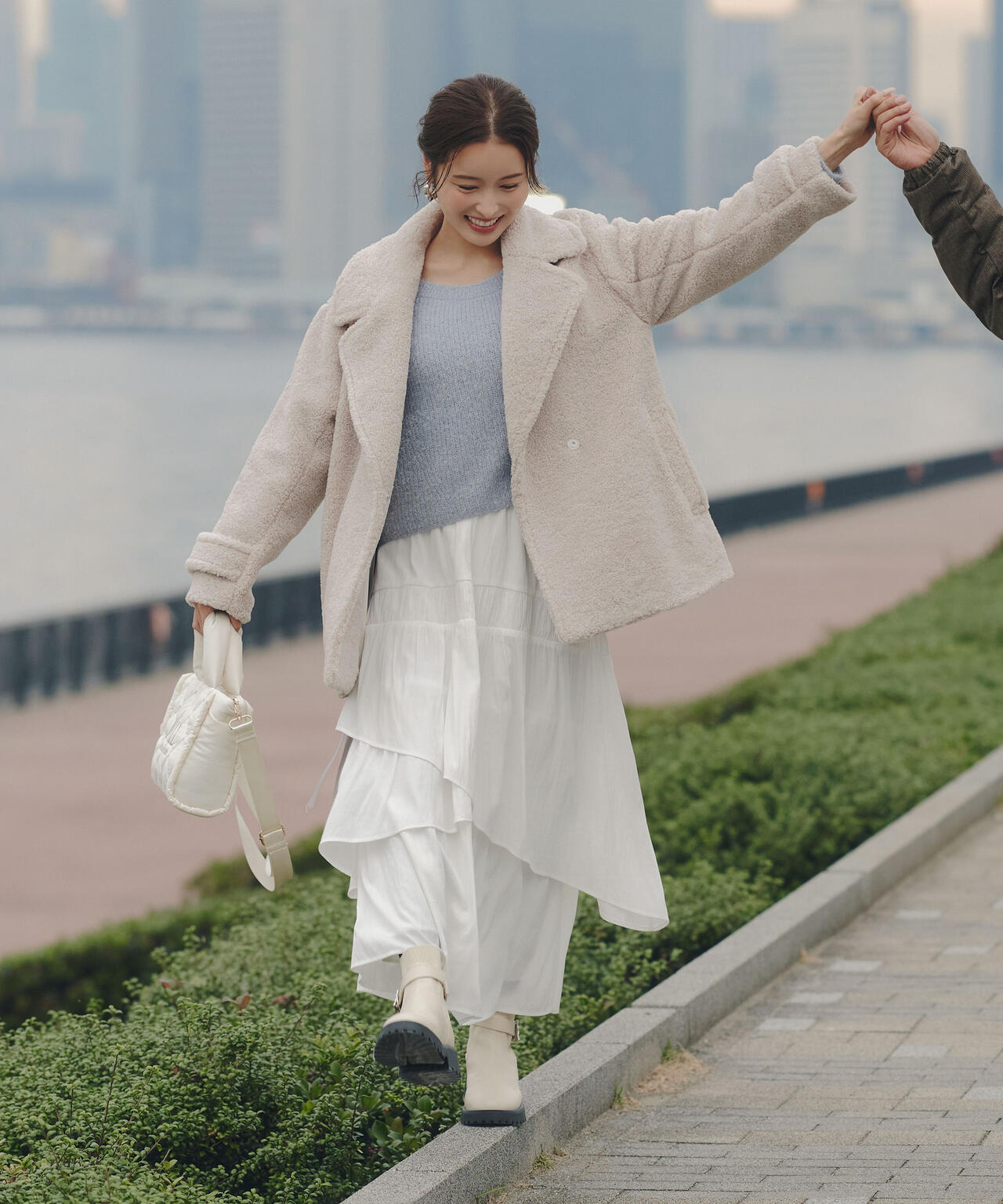 サイドリボンフィルムフェザーニット | JILL by JILL STUART（ジル