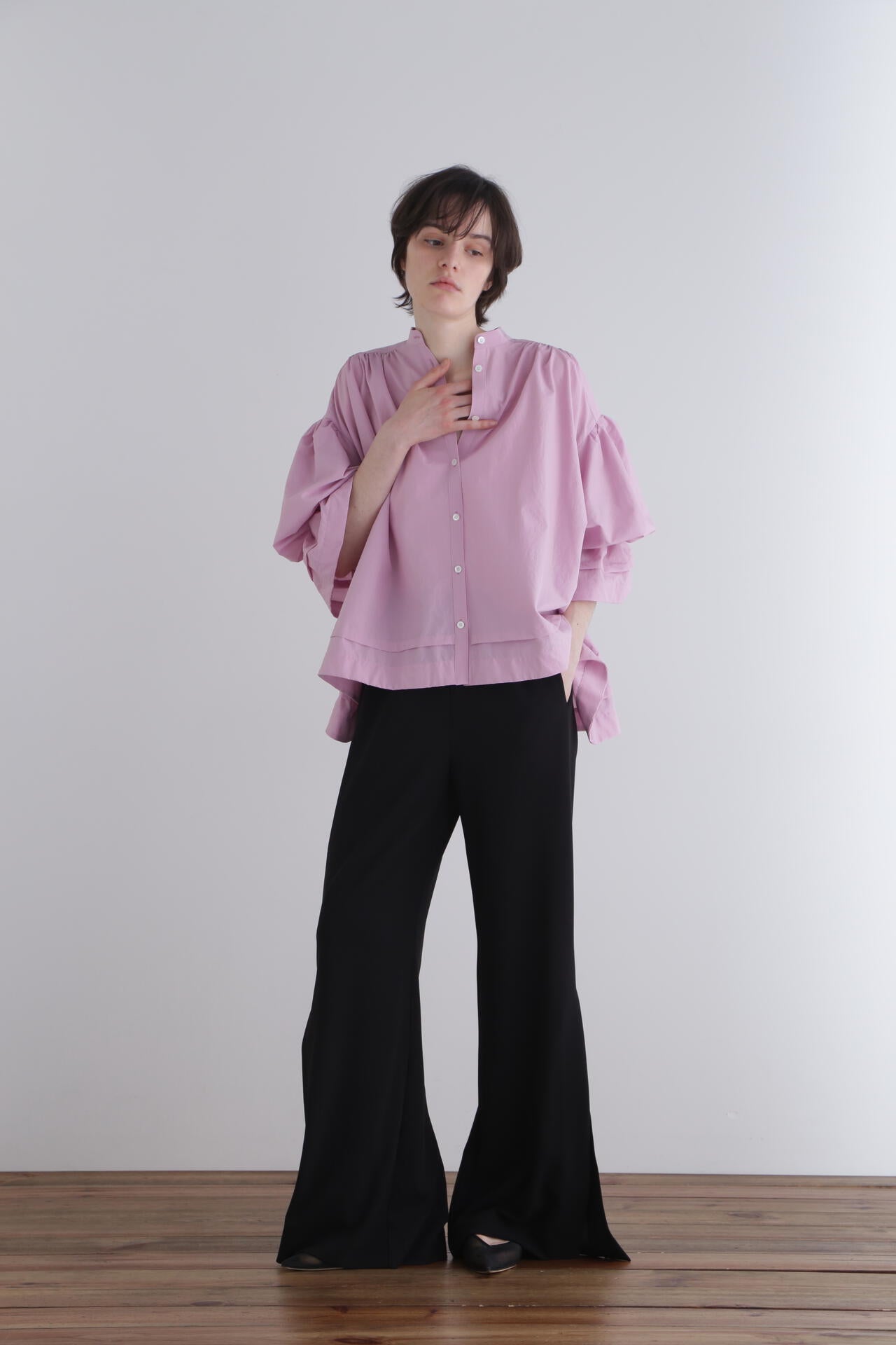 COOL DOTS キャンディースリーブブラウス | LE PHIL（ル フィル