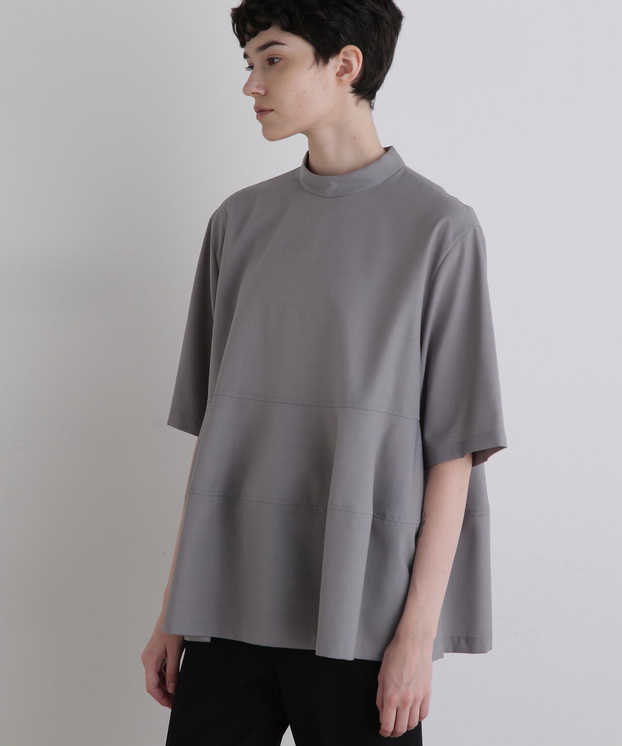 ドライウールハーフスリーブブラウス | LE PHIL（ル フィル） ｜【公式