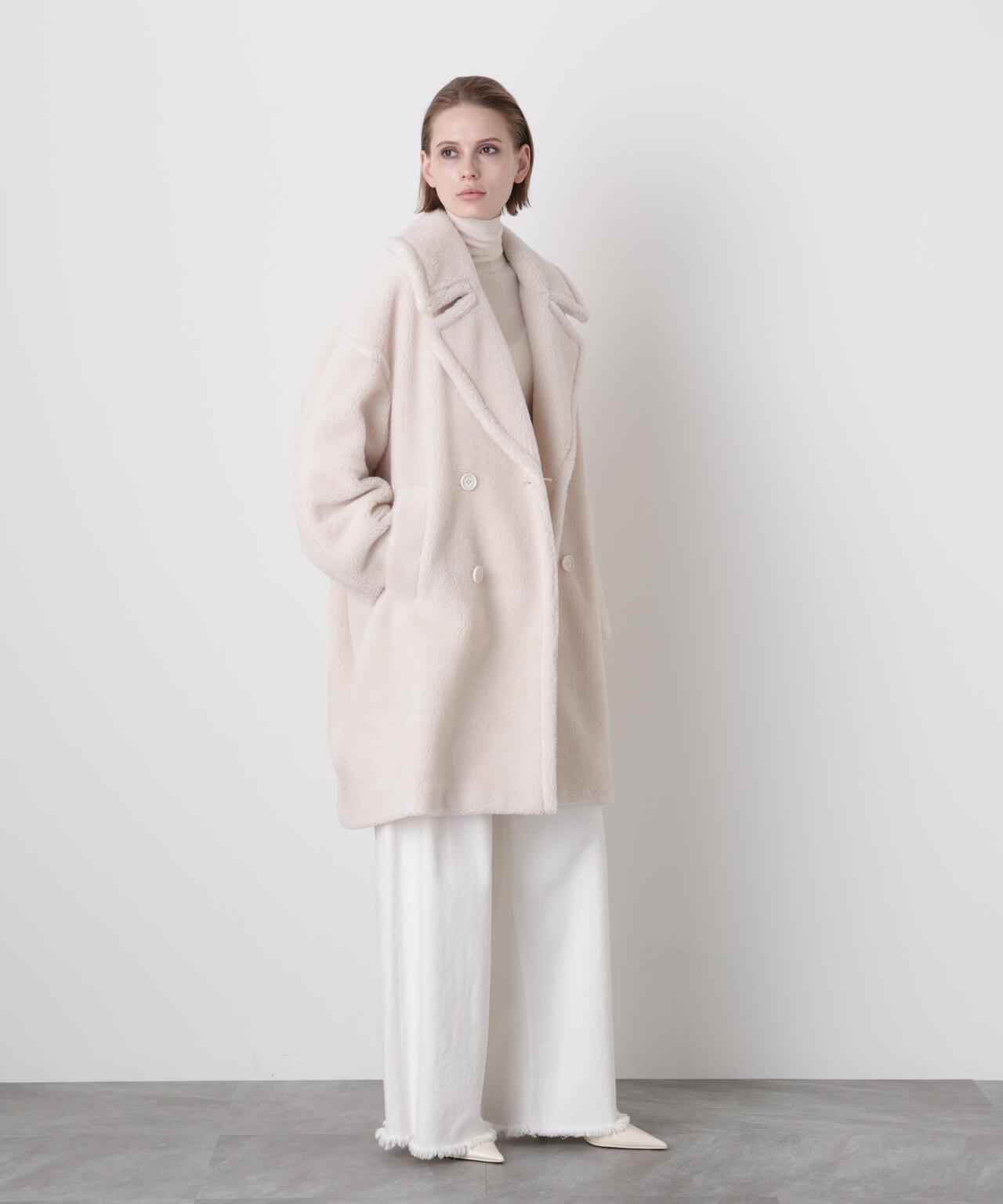 Oggi 1月号掲載商品】New Silhouette Pea Coat | STUMBLY（スタン