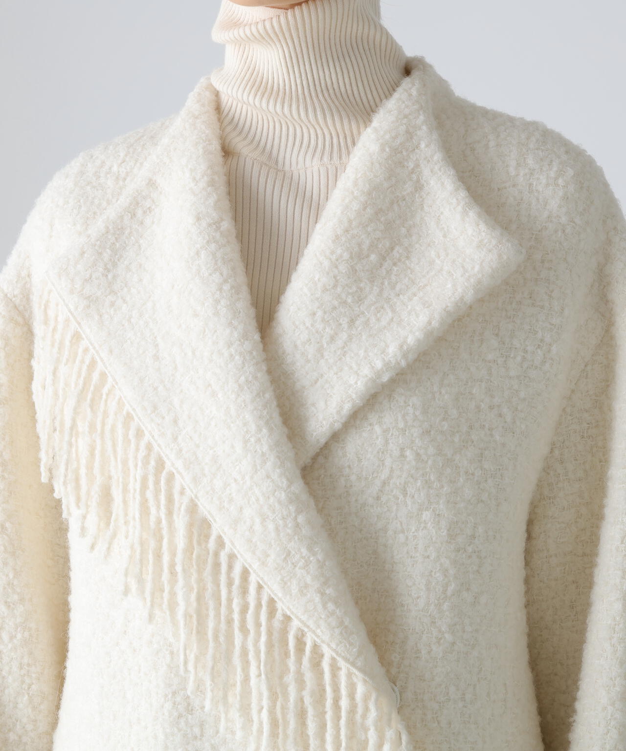 フリンジリングツイードコート | ADORE（アドーア） ｜【公式】通販mix