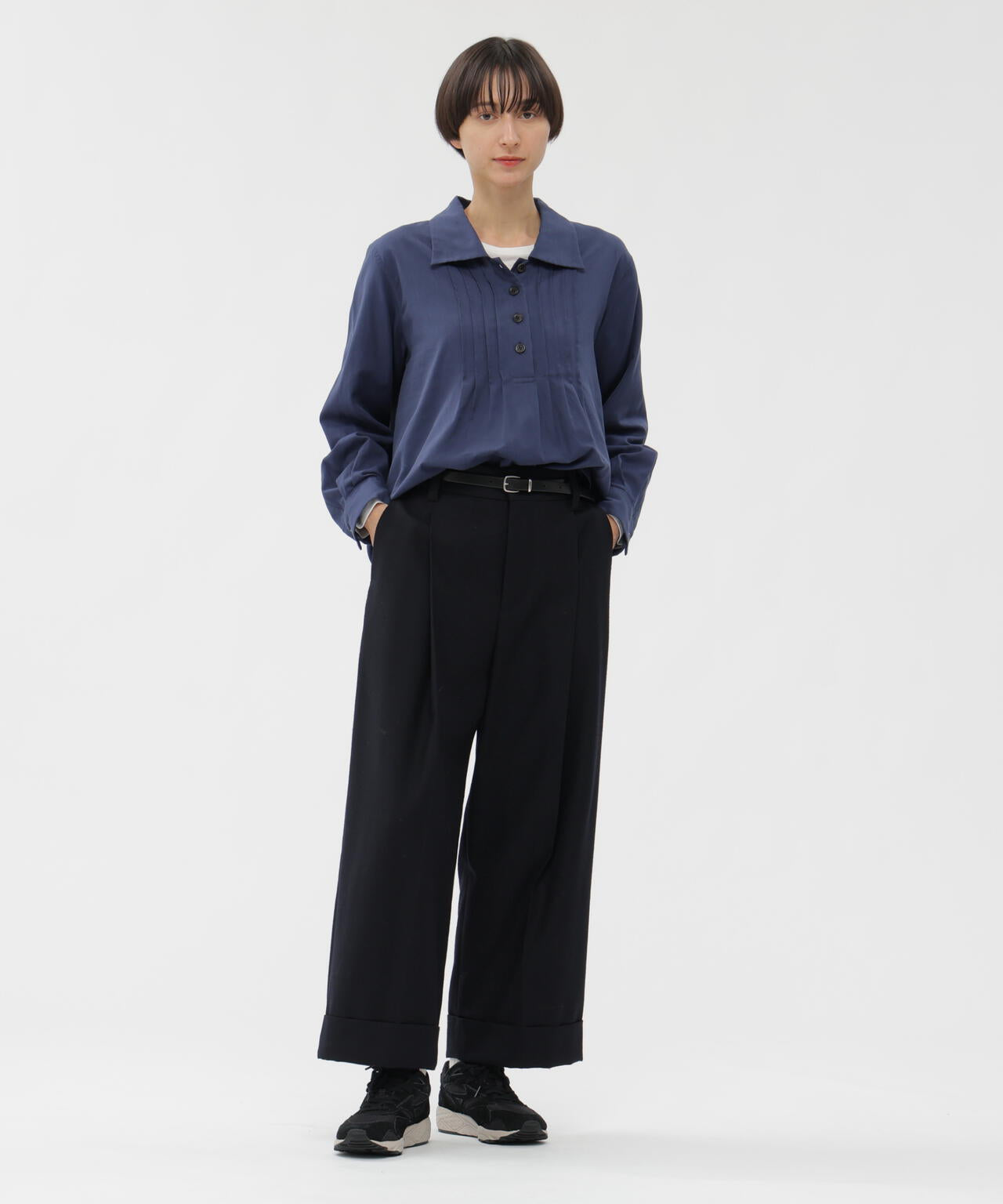 FLANNEL WOOL TROUSERS | MARGARET HOWELL（マーガレット・ハウエル