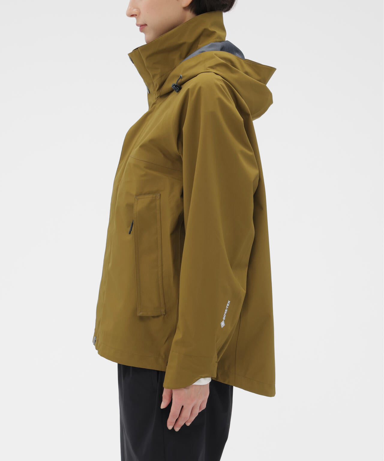 Gore-Tex RECYCLED POLYESTER POPLIN COAT | MARGARET HOWELL