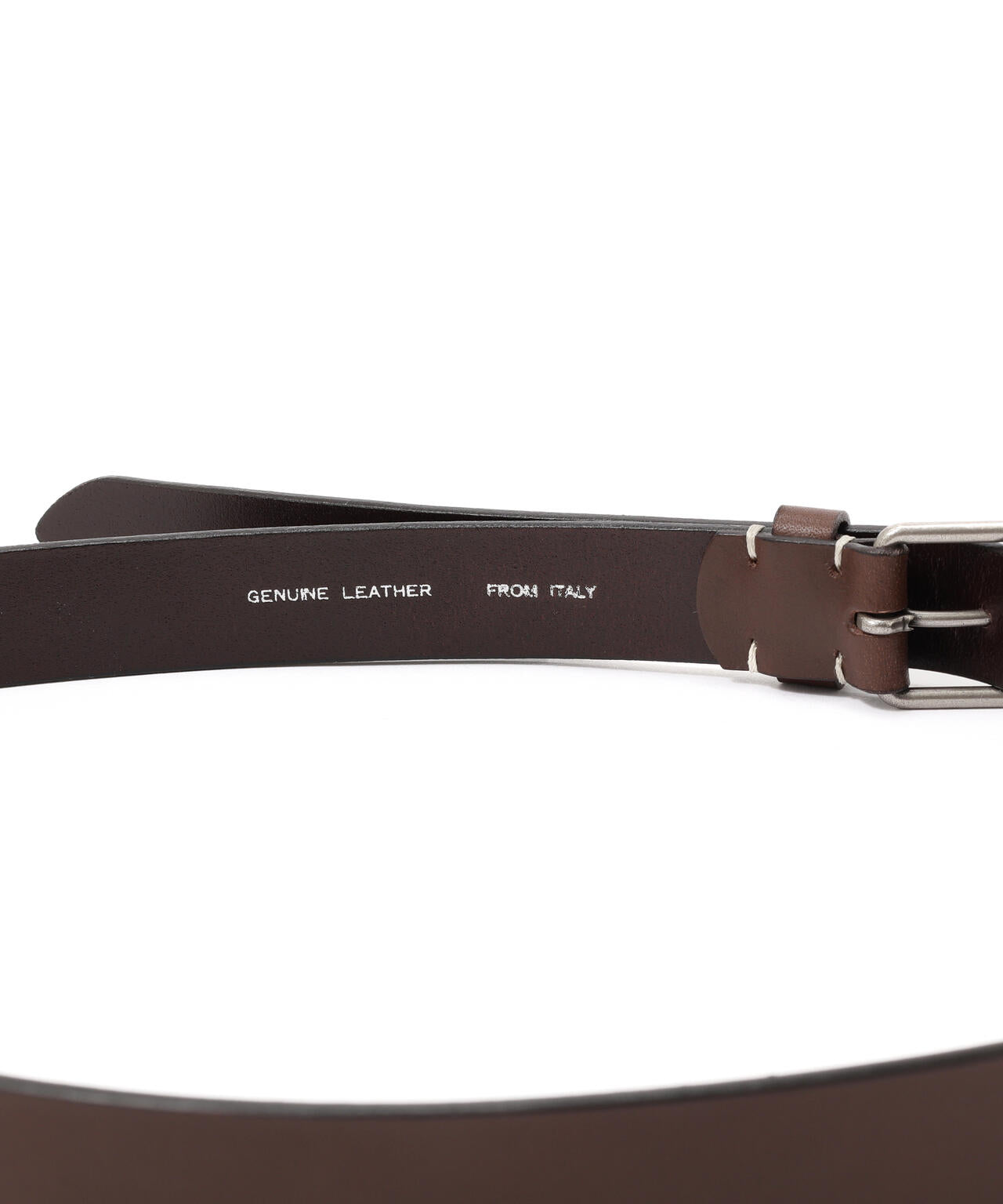 OILED LEATHER NARROW BELT | MARGARET HOWELL（マーガレット
