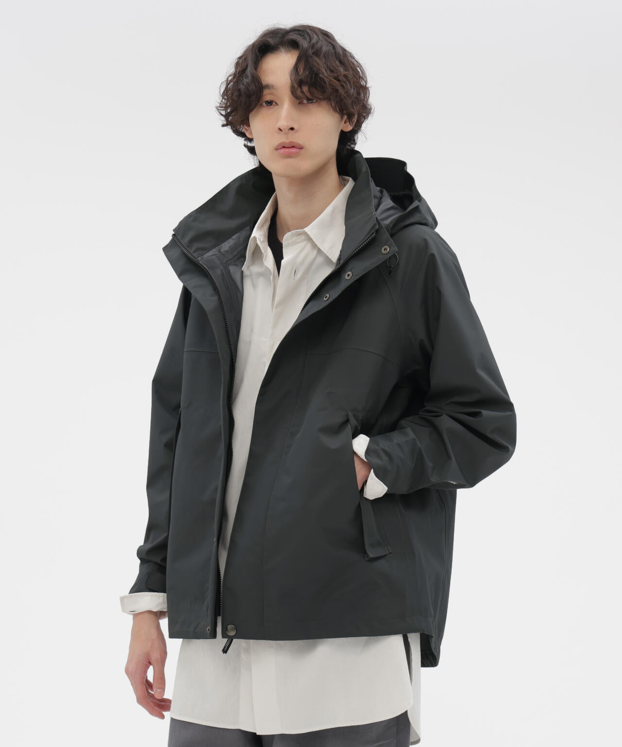 Gore-Tex RECYCLED POLYESTER POPLIN COAT | MARGARET HOWELL