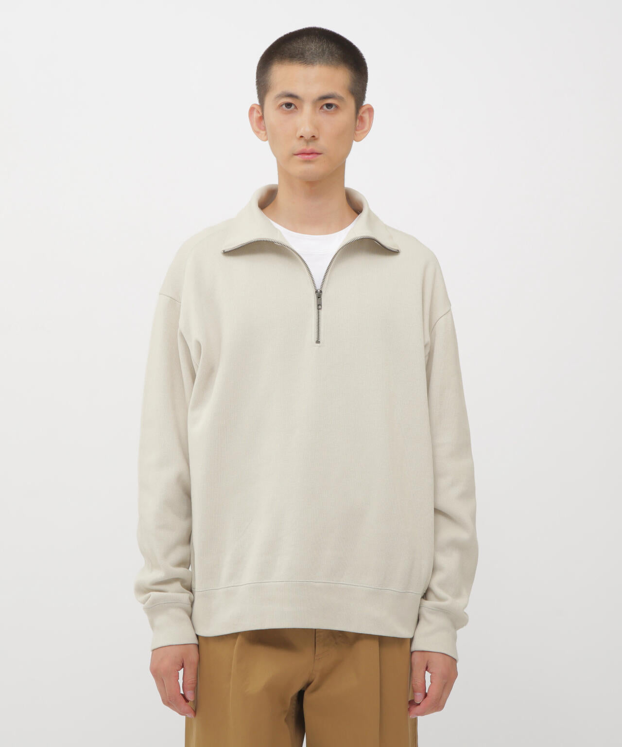 DOUBLE FACE SOFT COTTON JERSEY TOP | MARGARET HOWELL（マーガレット