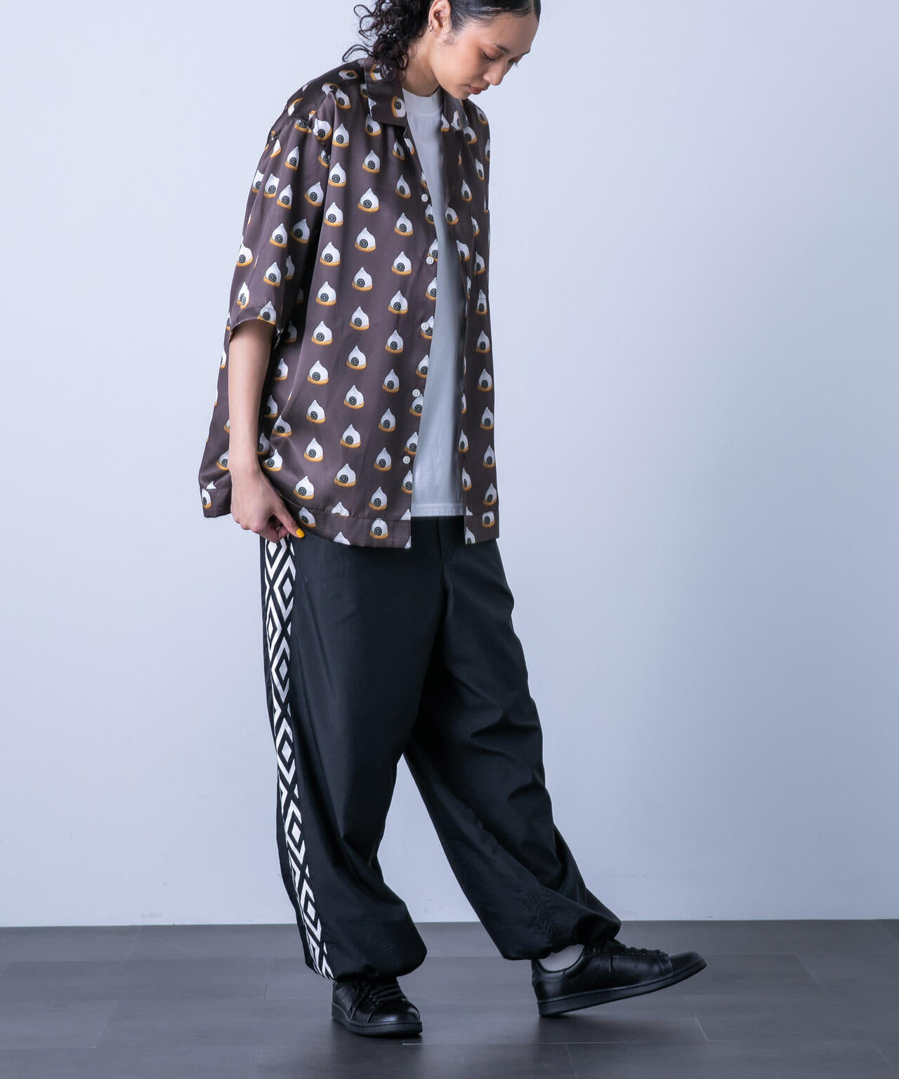 HOTEL PALACE（オテルパラス）」UMBROトラックパンツ | NANO universe