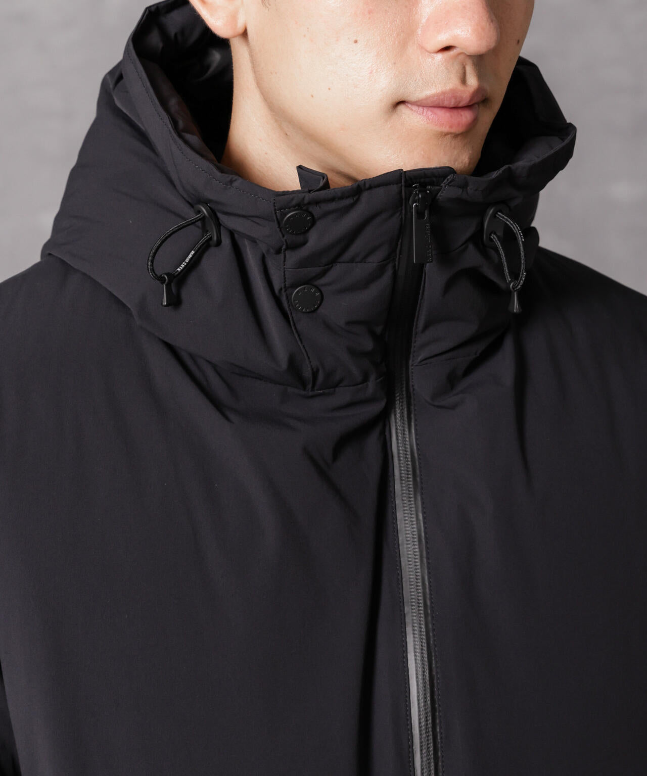 西川ダウン(R)」スポーティーフードダウン | NANO universe（ナノ