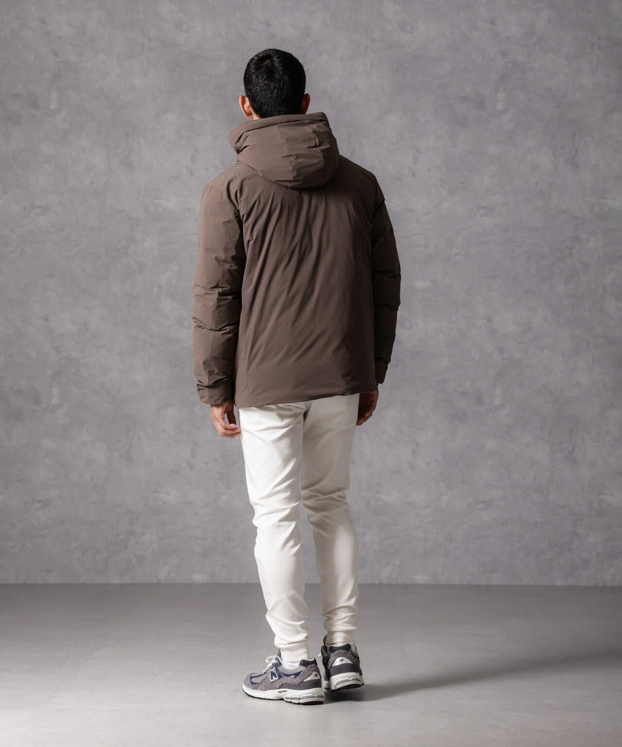 西川ダウン(R)」スポーティーフードダウン | NANO universe（ナノ