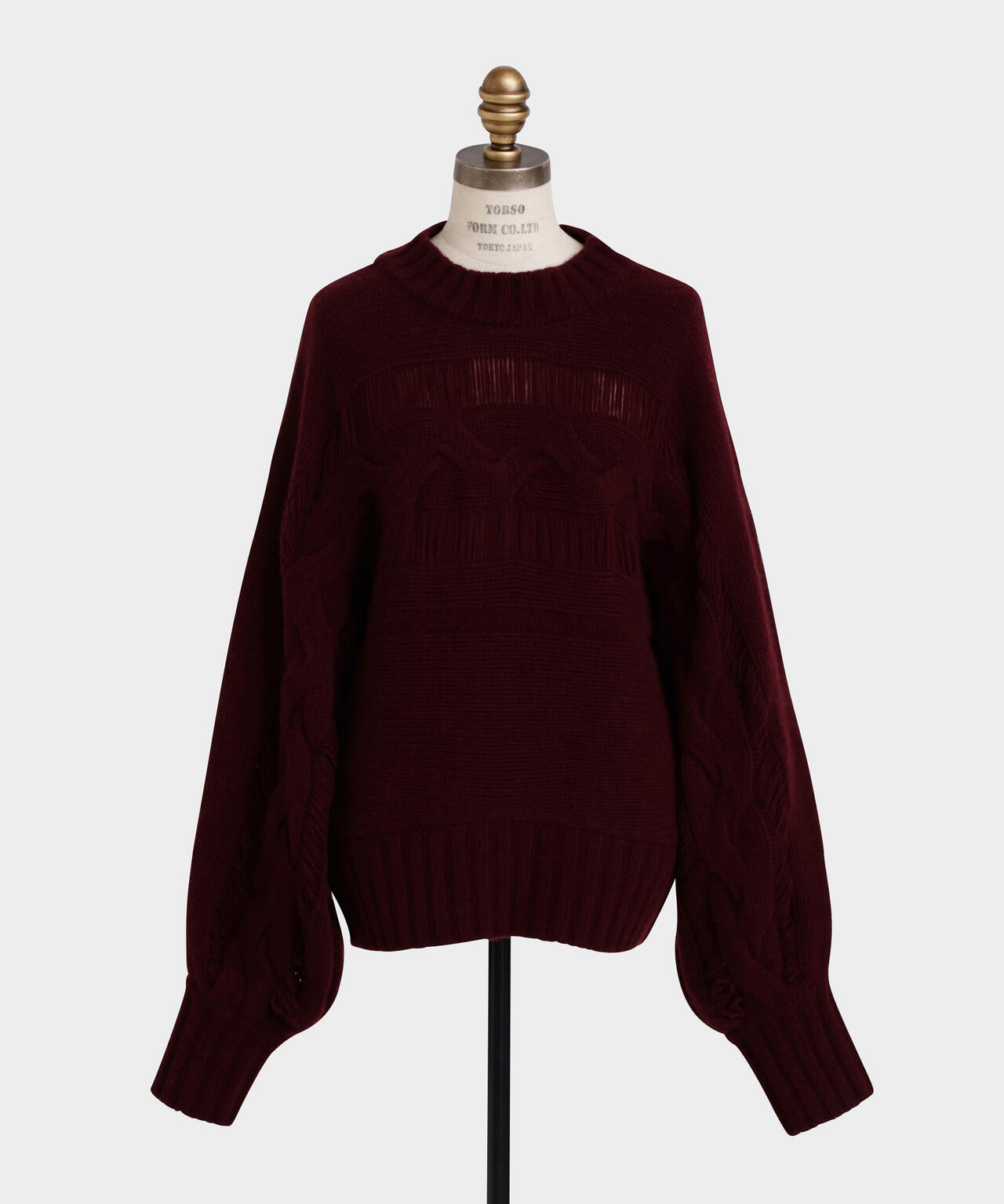 ウールカシミヤケーブルニット | hLM（エイチエルエム） ｜【公式