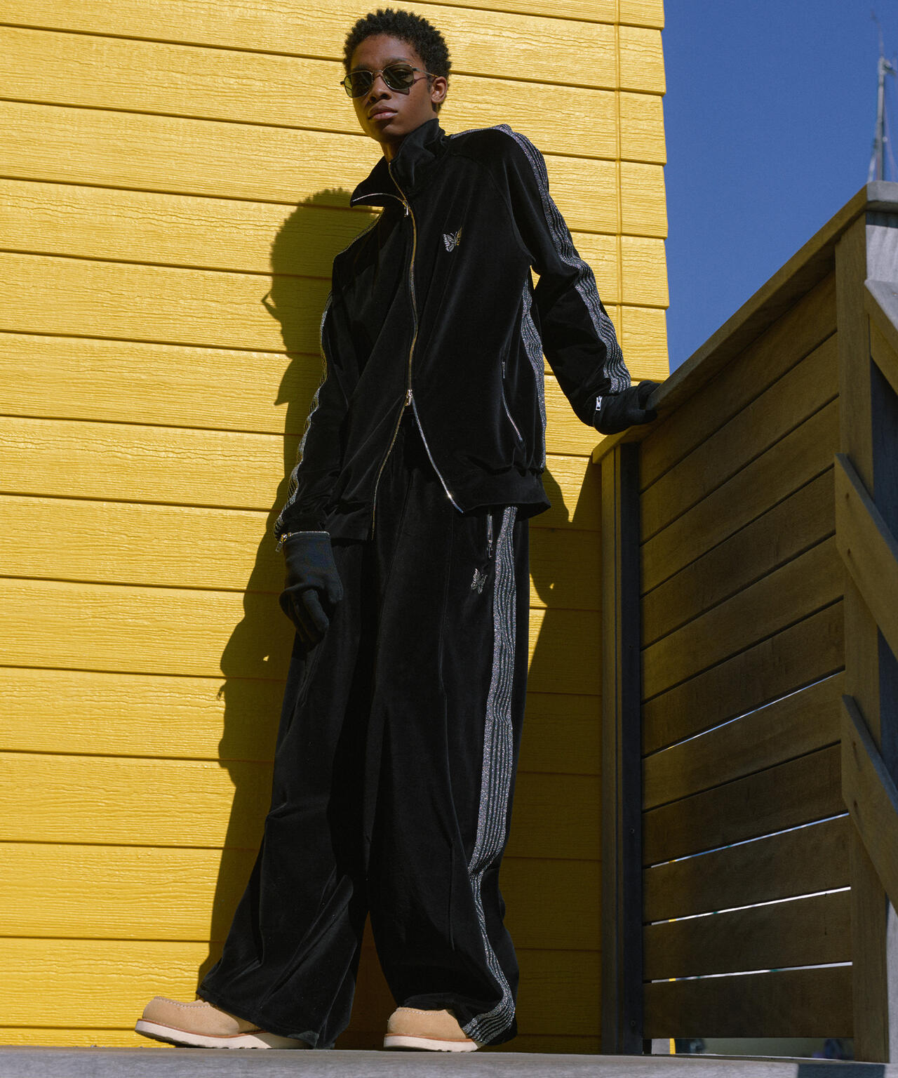 NEEDLES/ニードルズ/【LHP EXCLUSIVE】TRACK JACKET - C/PE VELOUR