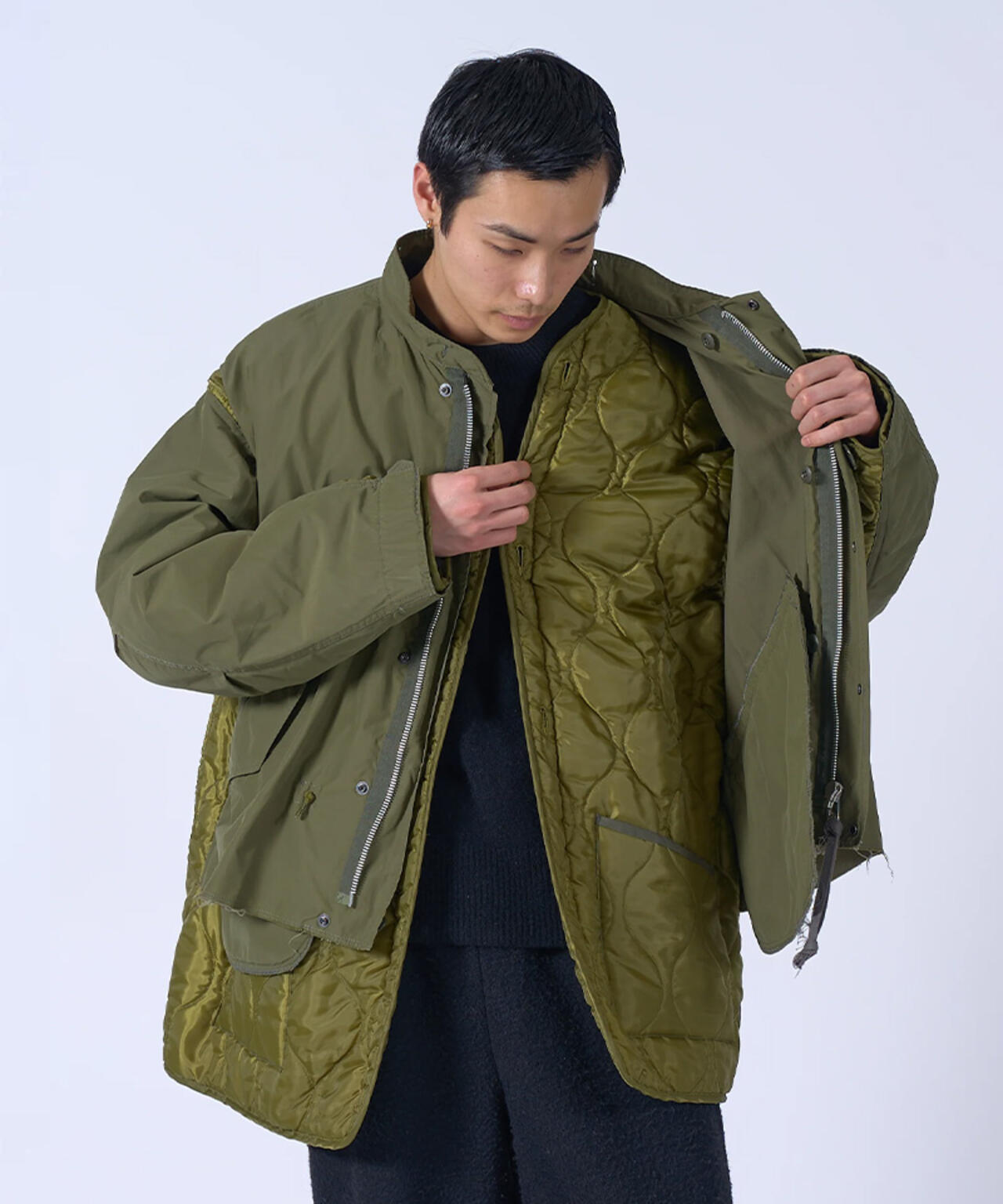 YOKE/ヨーク/Connected Military Blouson/YK25FW01023B | GARDEN