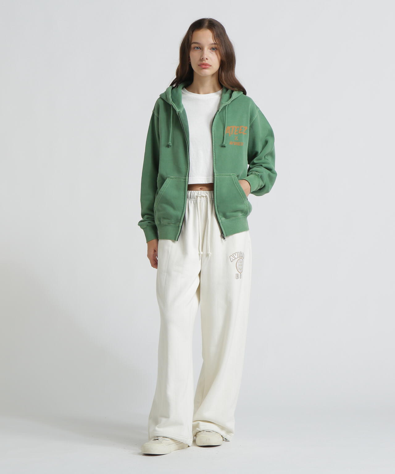 AVIREX × ATEEZ / FADE WASH PARKA ”ADVENTURE” | AVIREX