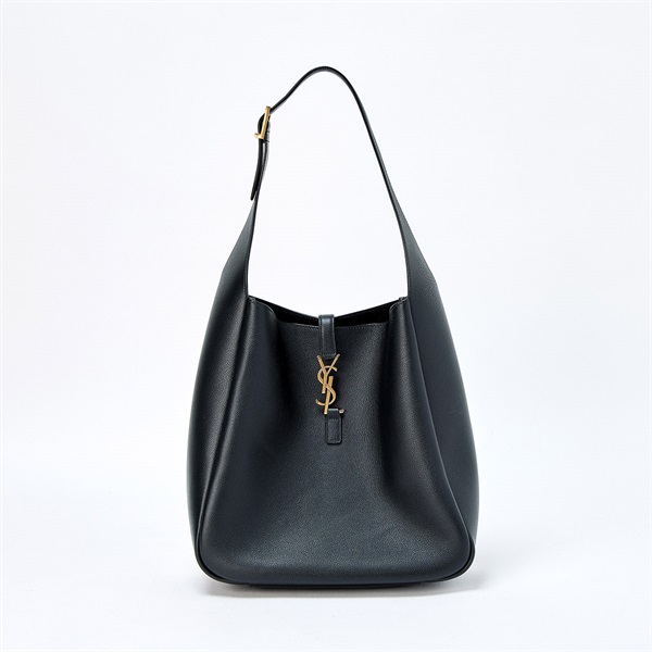 SAINT LAURENT ル・サンカセット ラージ ショルダーバッグ ブラック