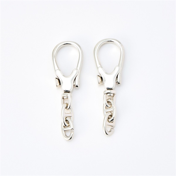 HERMES シェーヌダンクル セパレート キーホルダー シルバー 925