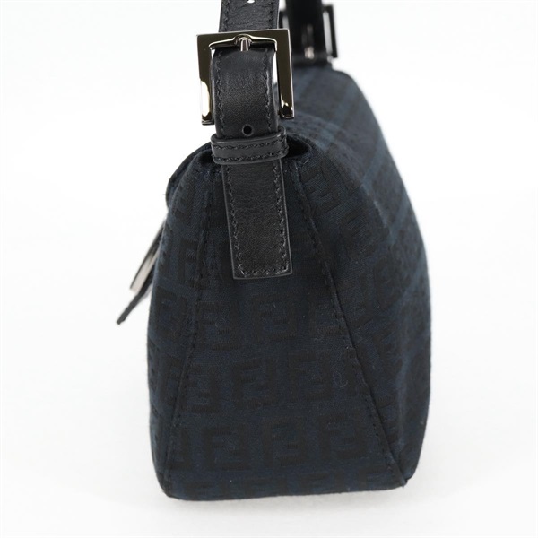 FENDI マンマバゲット ズッキーノ ショルダーバッグ ブラック シルバー