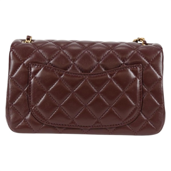 CHANEL ミニ マトラッセ シングルフラップシングルチェーン ココボール