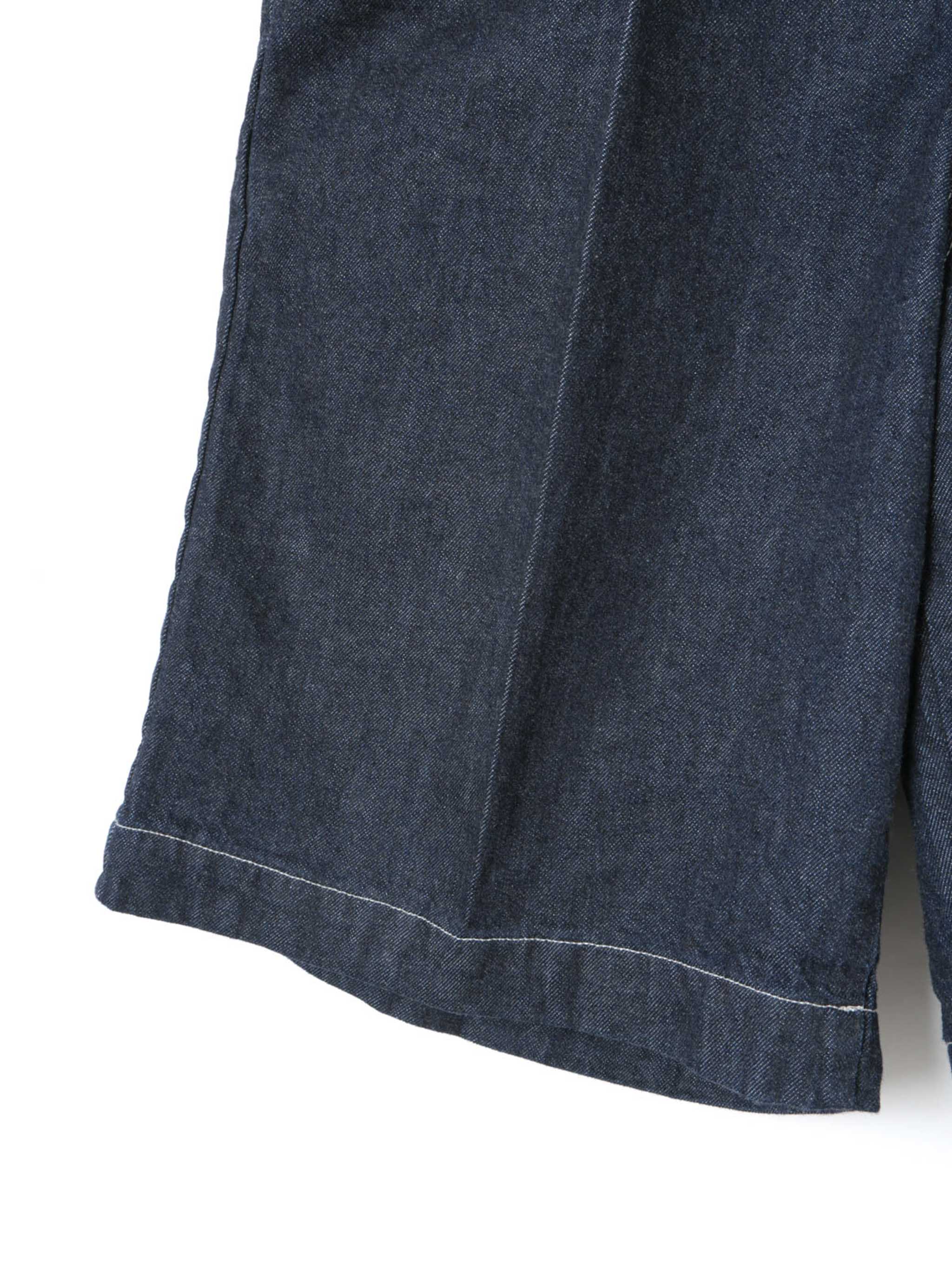 denim half PT | 1-260095OW – mizuiro ind