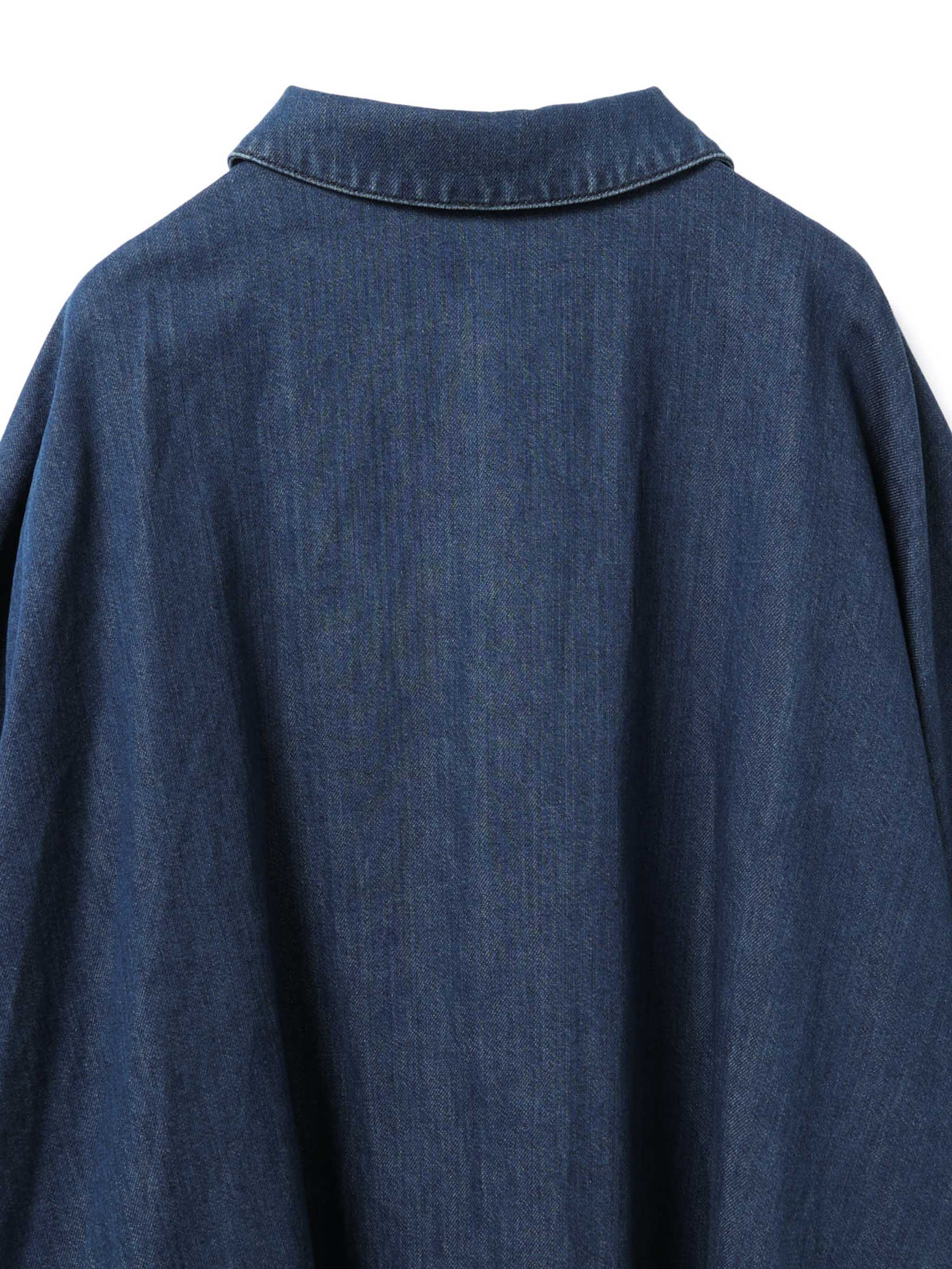 denim wide shirt | 3-230101 – mizuiro ind