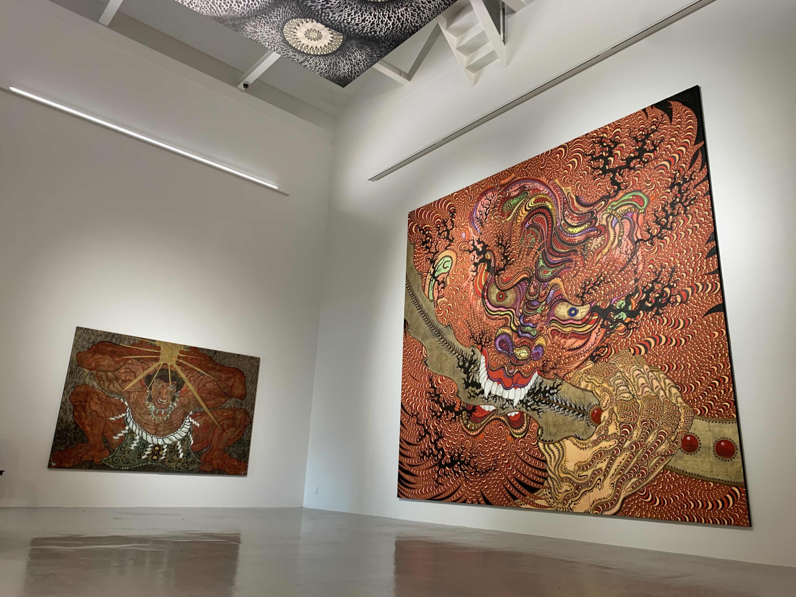 金子富之｜個展「宇宙蛇の夢」 ＠常陸国出雲大社内 山鬼ホール、茨城