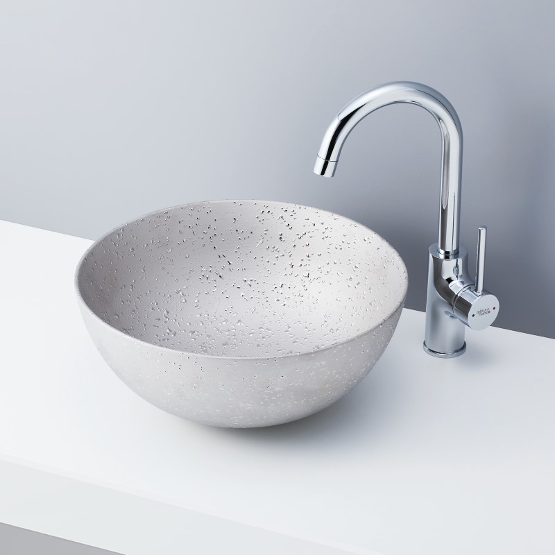 洗面ボウル メタリック-08 B261 水栓・排水トラップ・排水金具4点