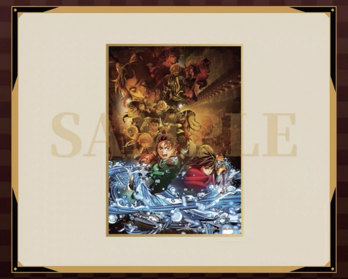 予約】鬼滅の刃 中国限定 Aniplexコラボ 無限城編 KVアクリル色紙