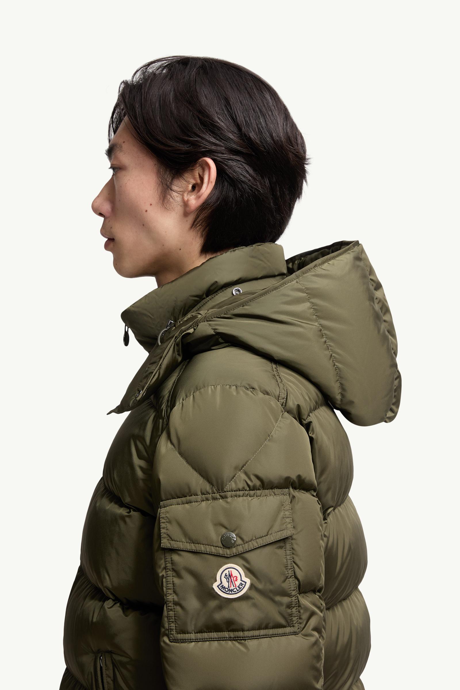 Olive Green Moncler Maya Matte Short Down Jacket - Short Down