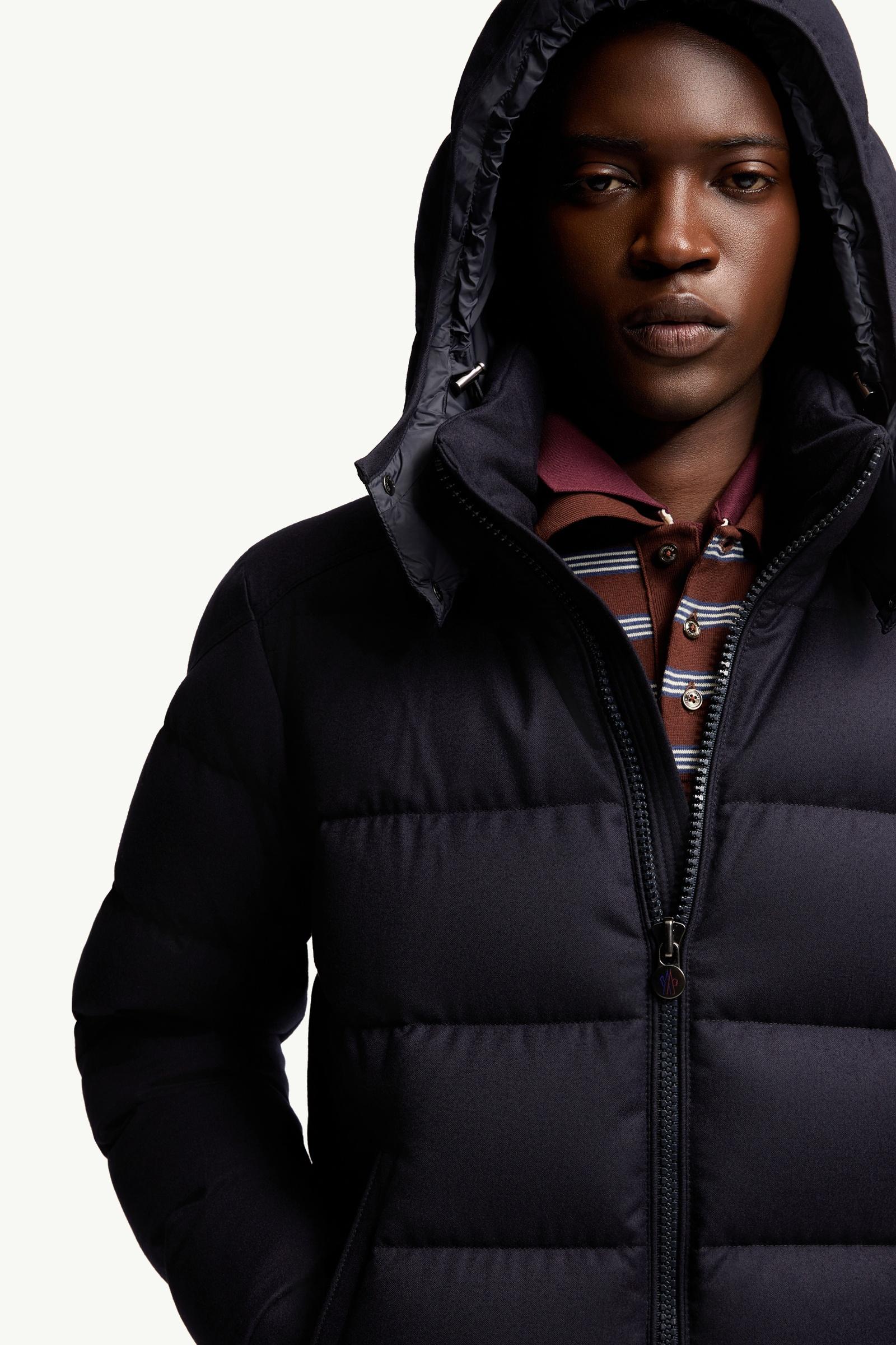 ネイビーブルー Montgenevre ショートダウンジャケット : ショート