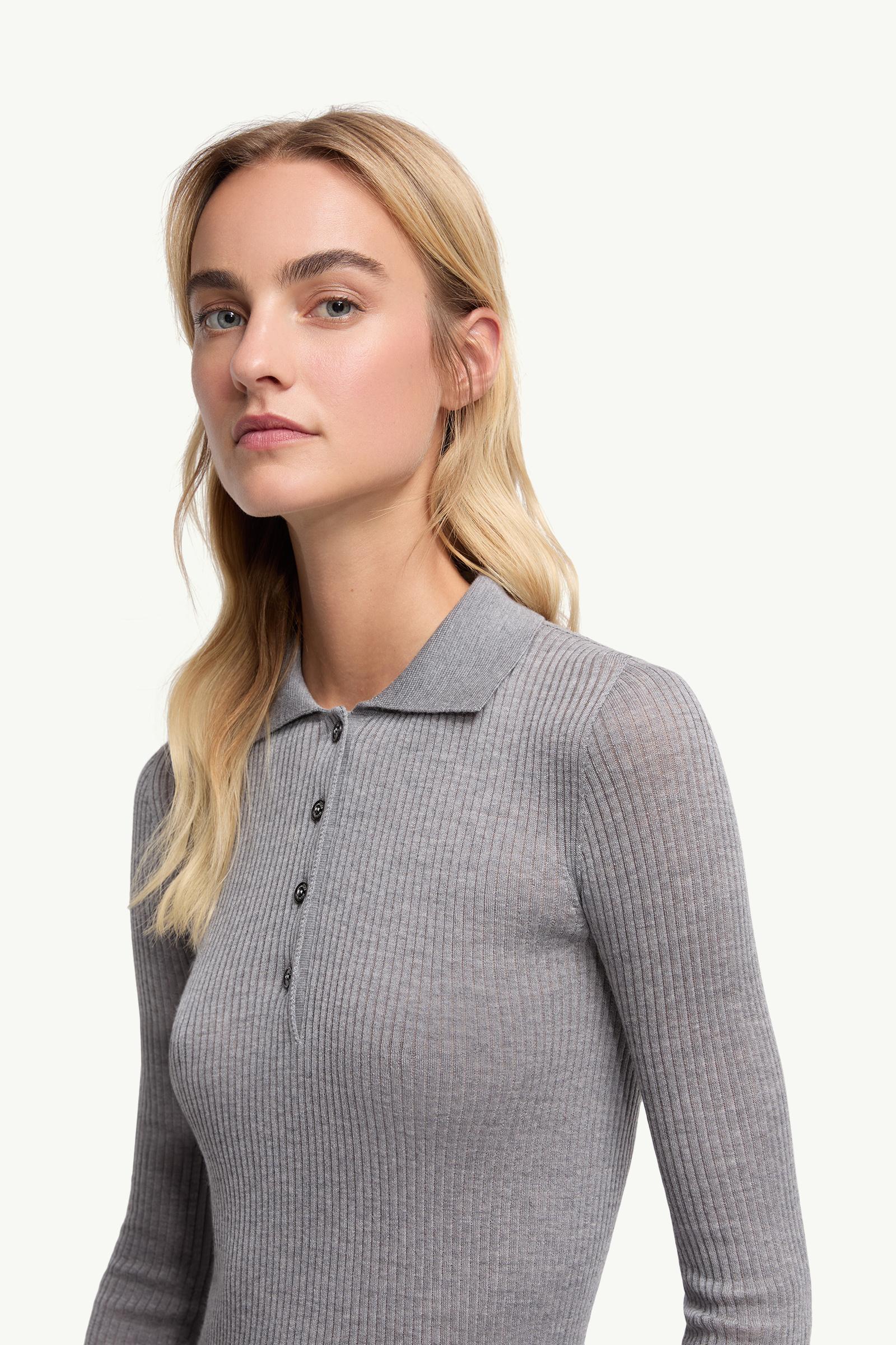 グレー ポロシャツ : トップ＆Tシャツ 向けの レディース | モンクレール