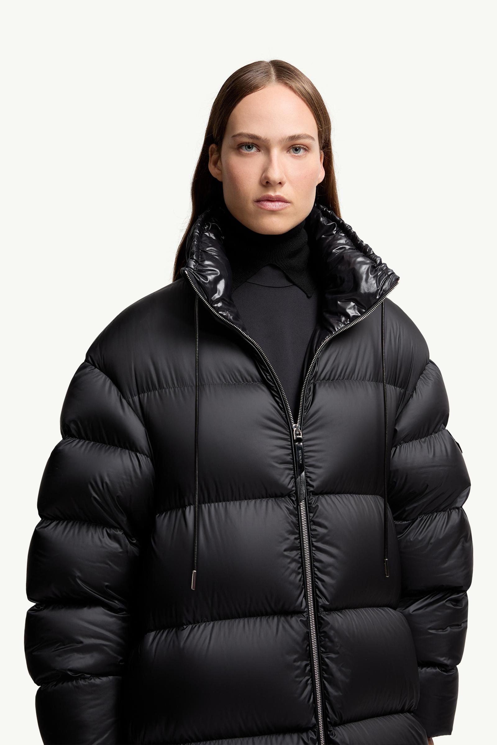 ブラック Moncler x EE72 by Edward Enninful Nametheun ロングダウン