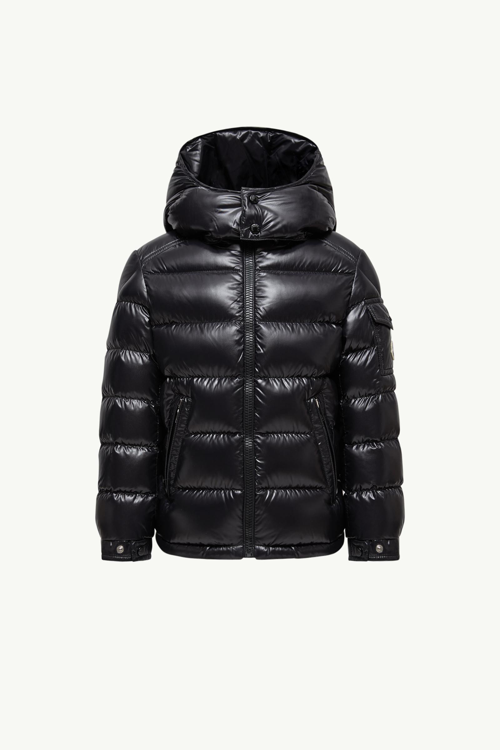 ブラック New Moncler Mayaダウンジャケット : ダウンジャケット&ジレ