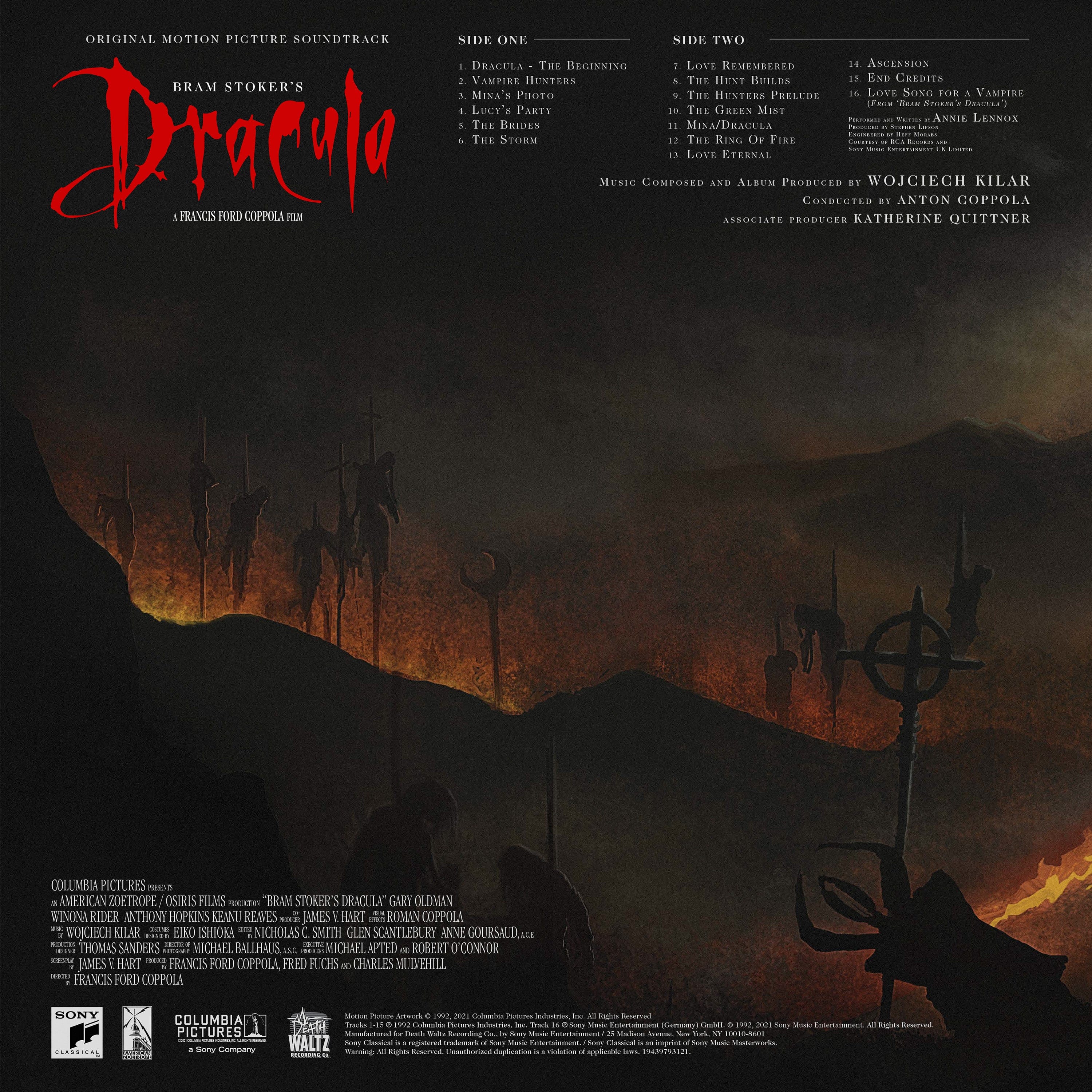 Bram Stoker's Dracula - Original Motion Picture Soundtrack LP – Mondo