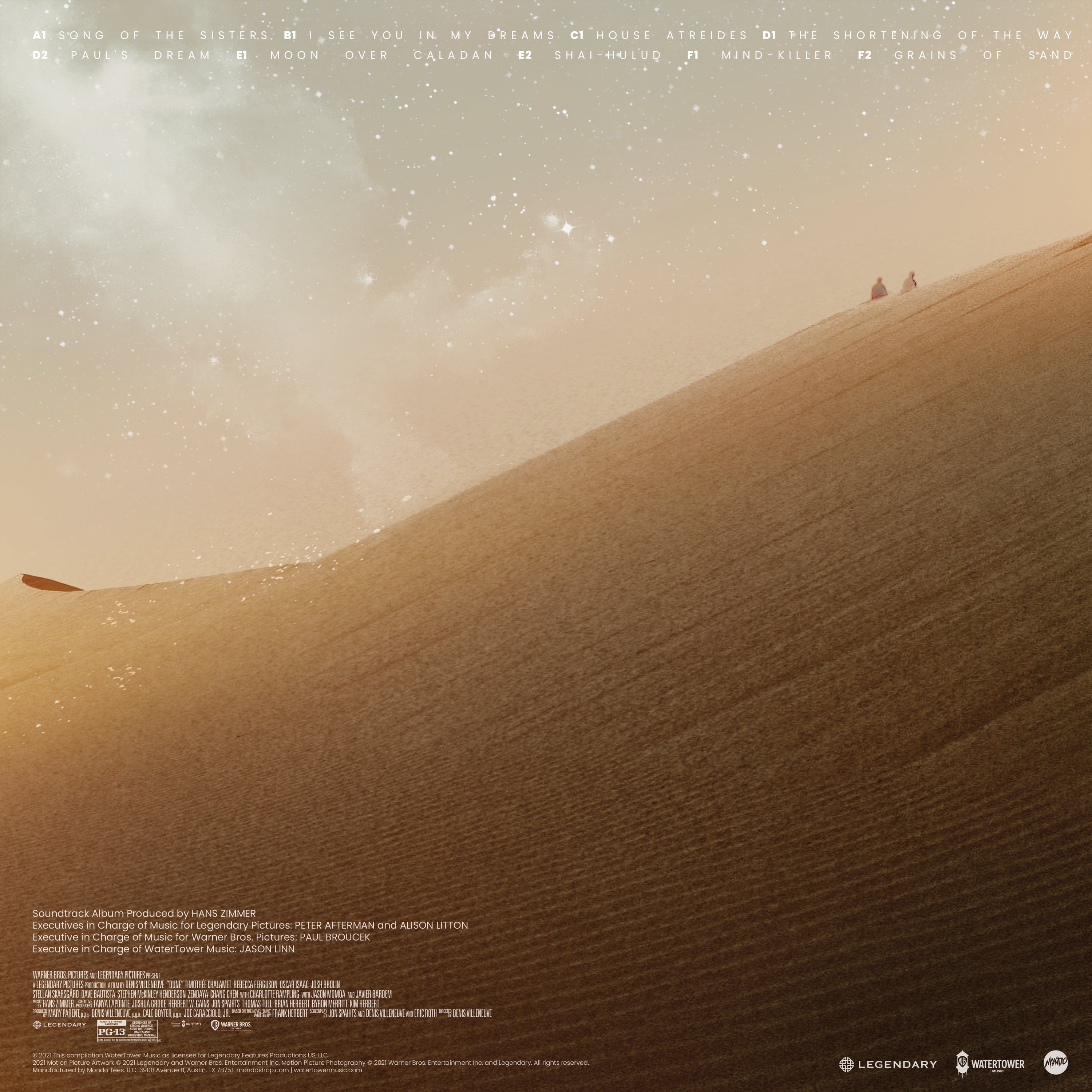 The Dune Sketchbook - Music from the Soundtrack 3XLP – Mondo