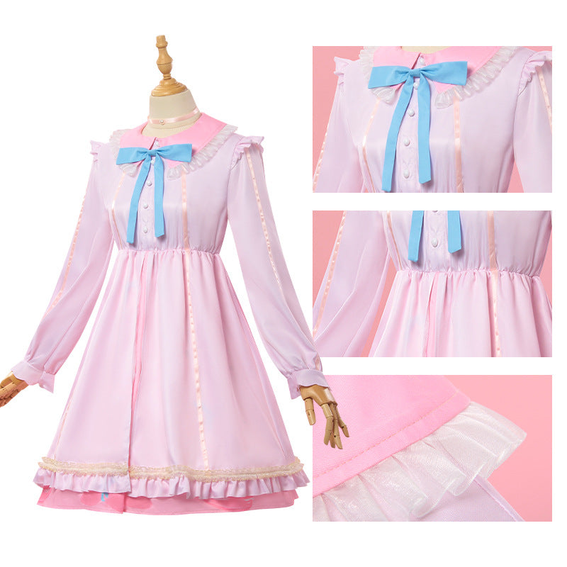 Monenjoy Project Sekai Sanrio Collaboration Momoi Airi Cosplay Costume