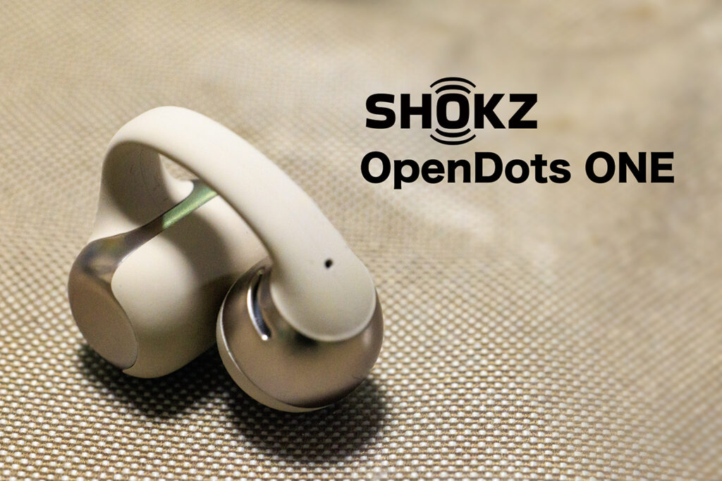 マットで上品な質感と上質な音のイヤホン：Shokz OpenDots ONE – mono