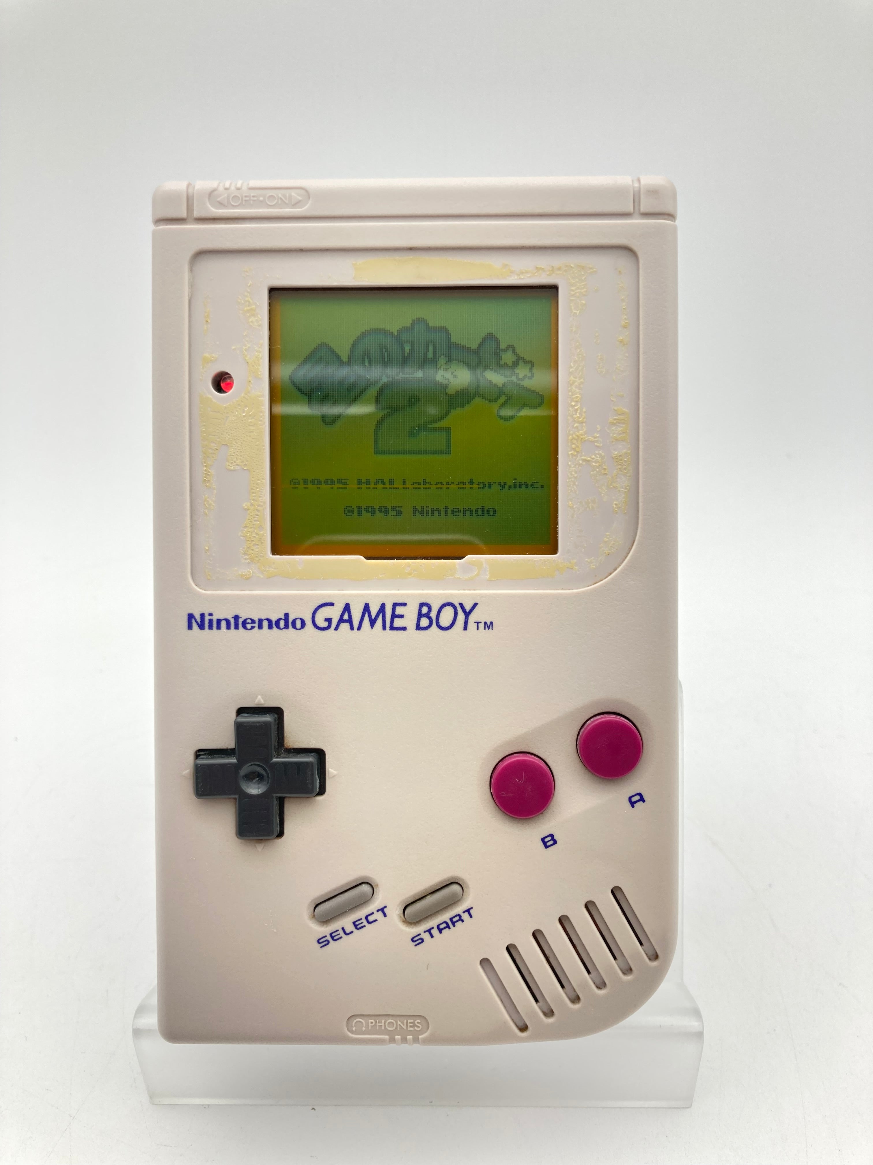 任天堂 Nintendo ゲームボーイオリジナル 本体 ソフト付き 動作品 1209