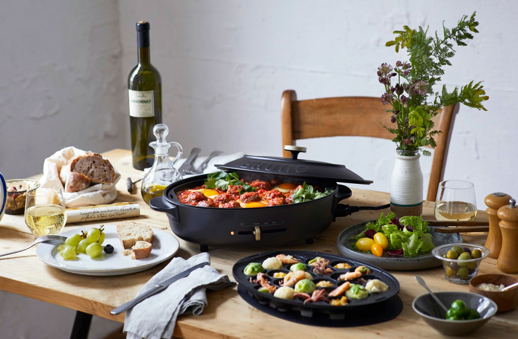 ブルーノ BRUNO crassy+ オーバルホットプレート | キッチン家電