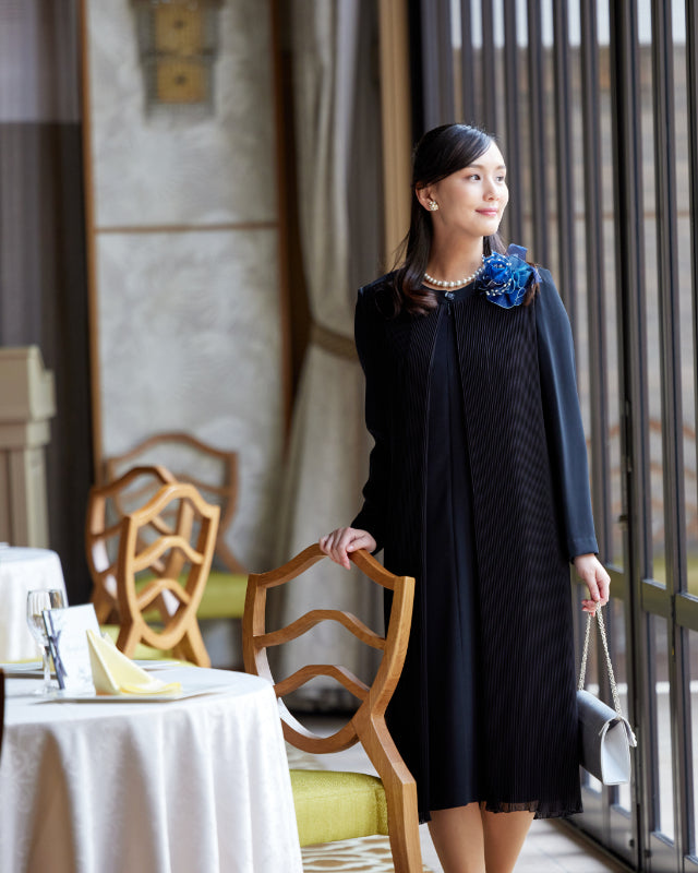 ブラックフォーマル プリーツワンピース FC0J131 – MONOIR（モノワール）