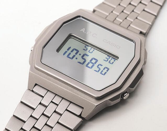究極のミニマルウォッチ爆誕」これぞコラボの真髄！“カシオ×アー・ペー