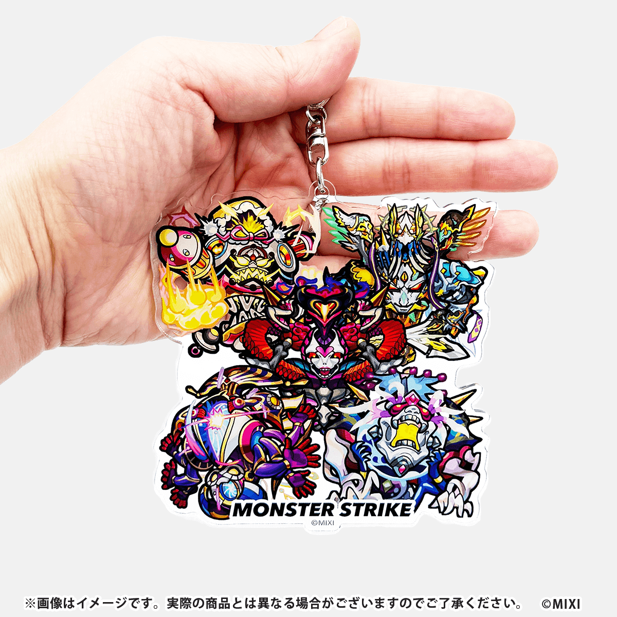 モンスターストライク 集合アクリルキーホルダー 〜超爆轟黎