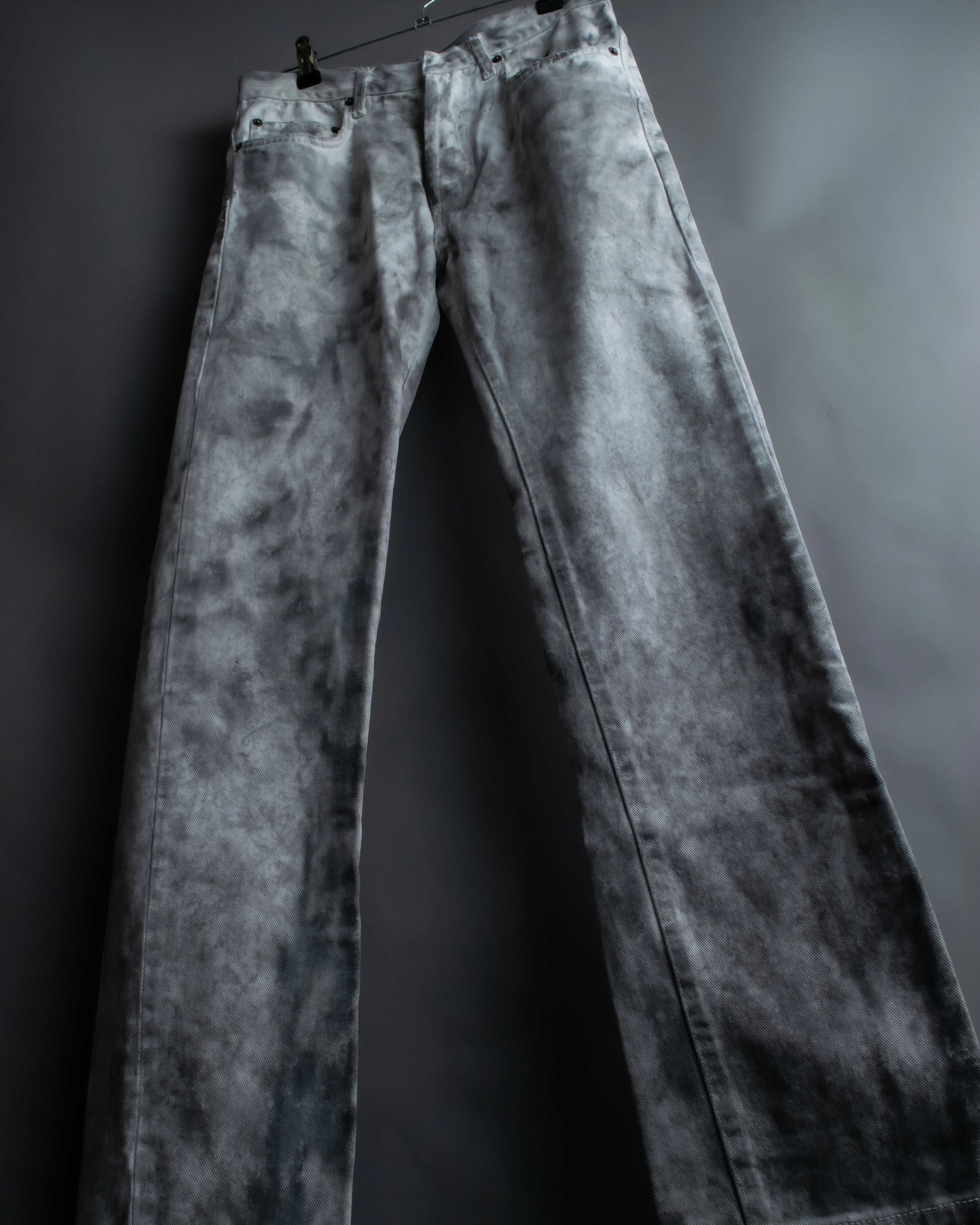 DIOR HOMME by Hedi Slimane” tie-dye pattern designed denim – MOOD