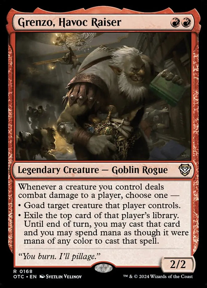 MTG Commander Goblin Deck EDH Deck Krenko, Mob Boss 100 Magic