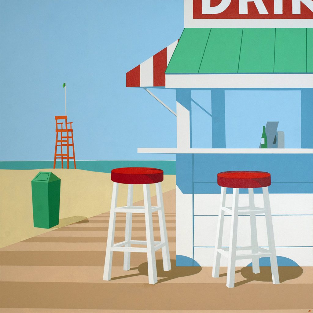 Artist Jim Houser Paints The Essentials Of Coastal Florida Towns