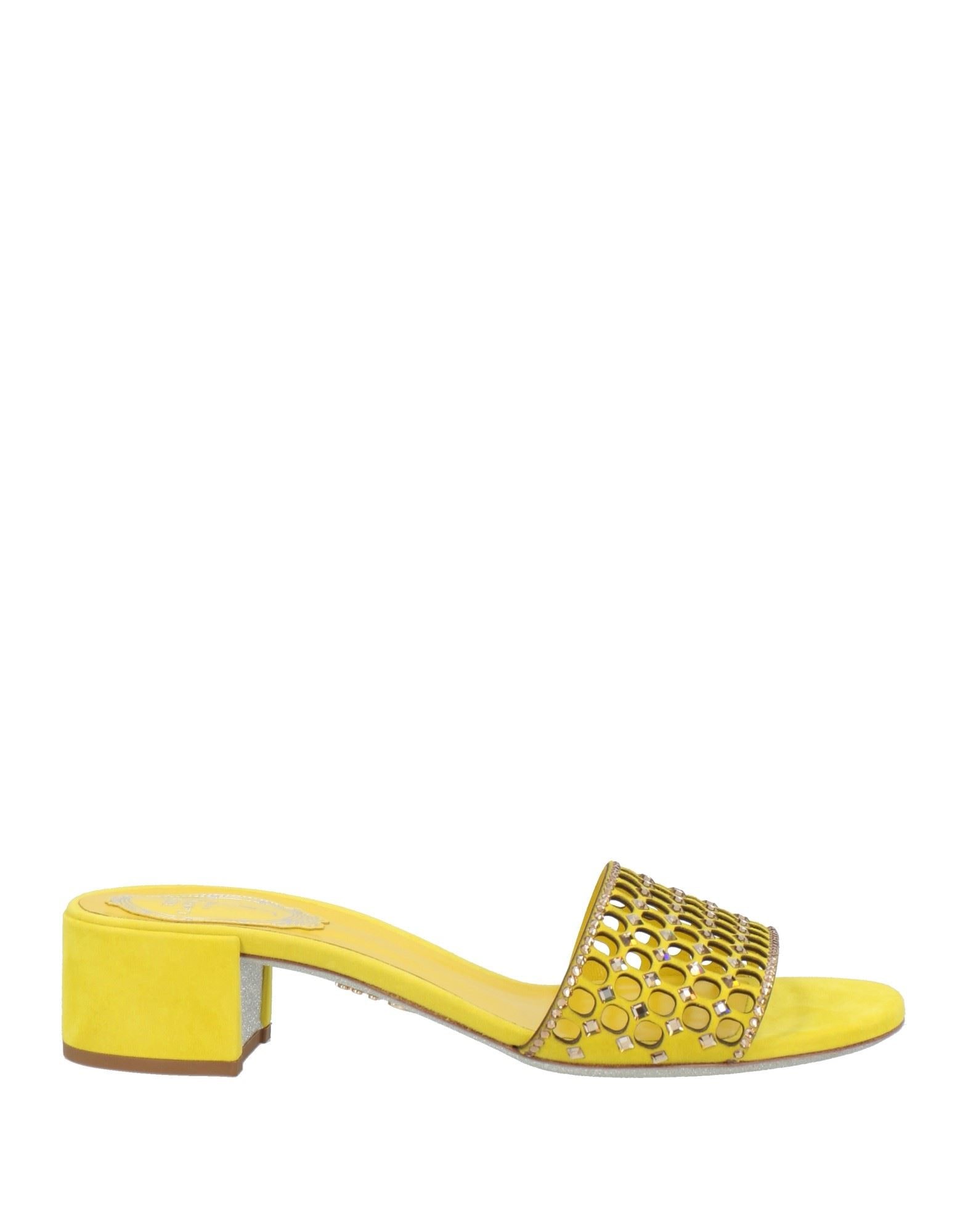 RENE' CAOVILLA シューズ | サンダル イエロー レディース | YOOX